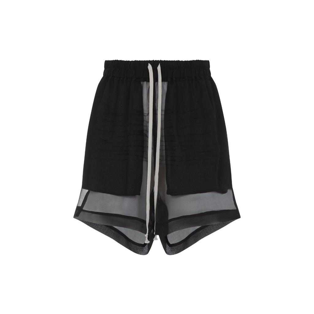 Rick Owens Silk Shorts Women