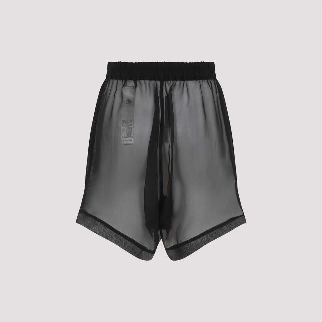 Rick Owens Silk Shorts Women