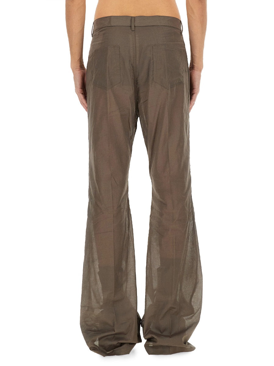 Rick Owens Men Bootcut Pants