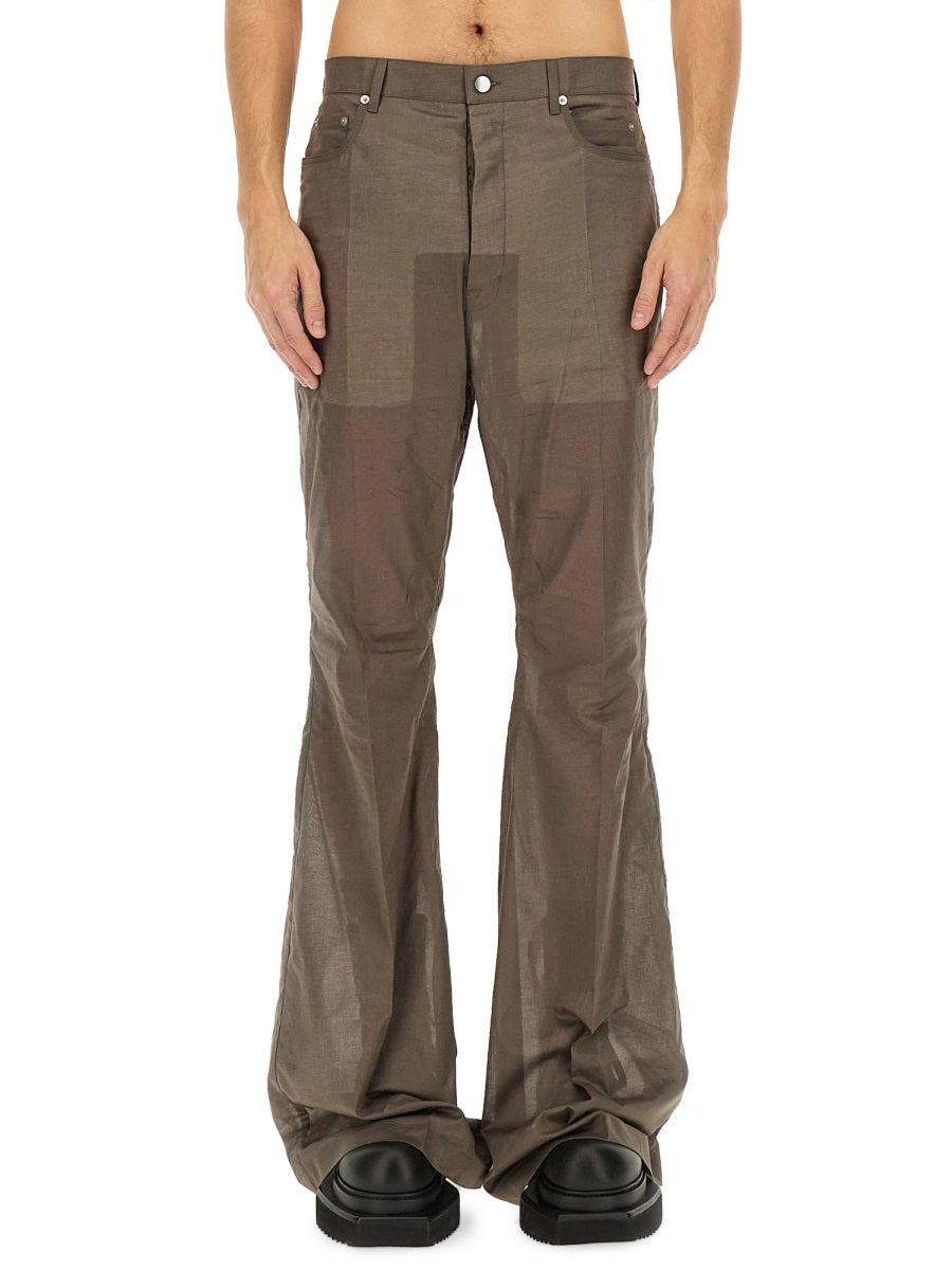Rick Owens Men Bootcut Pants