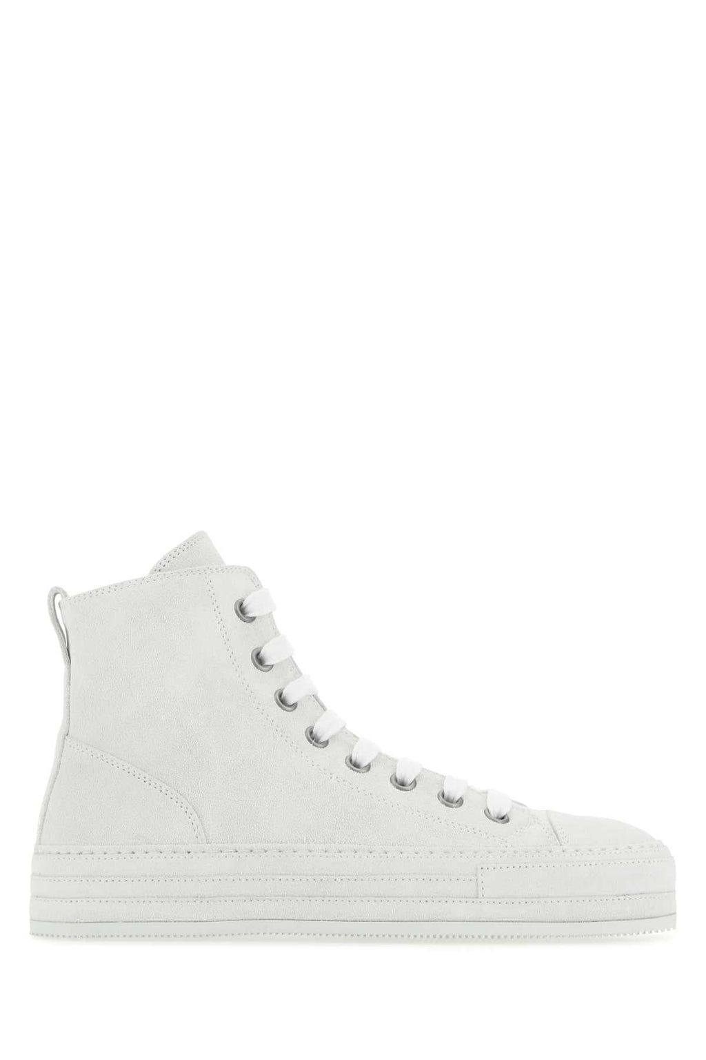 Ann Demeulemeester Women Chalk Suede Sneakers