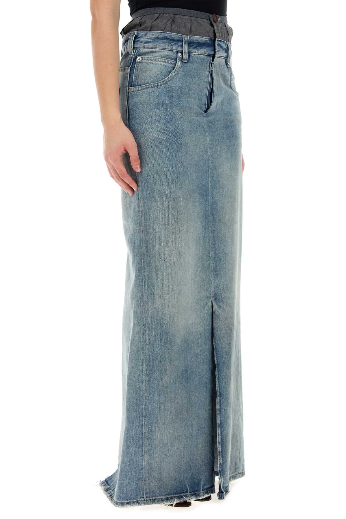 Maison Margiela Women Denim Skirt