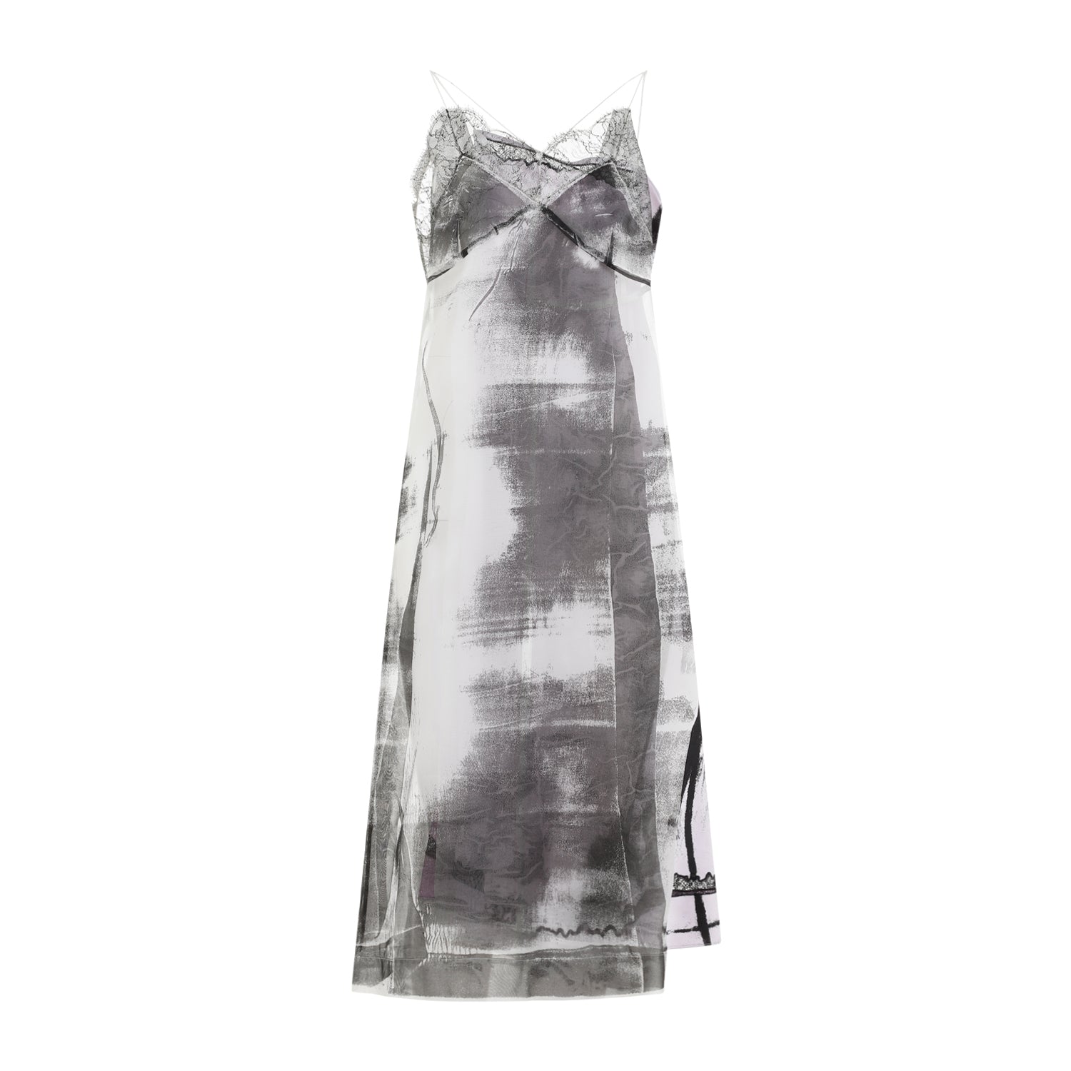 Maison Margiela Silk Midi Dress Women