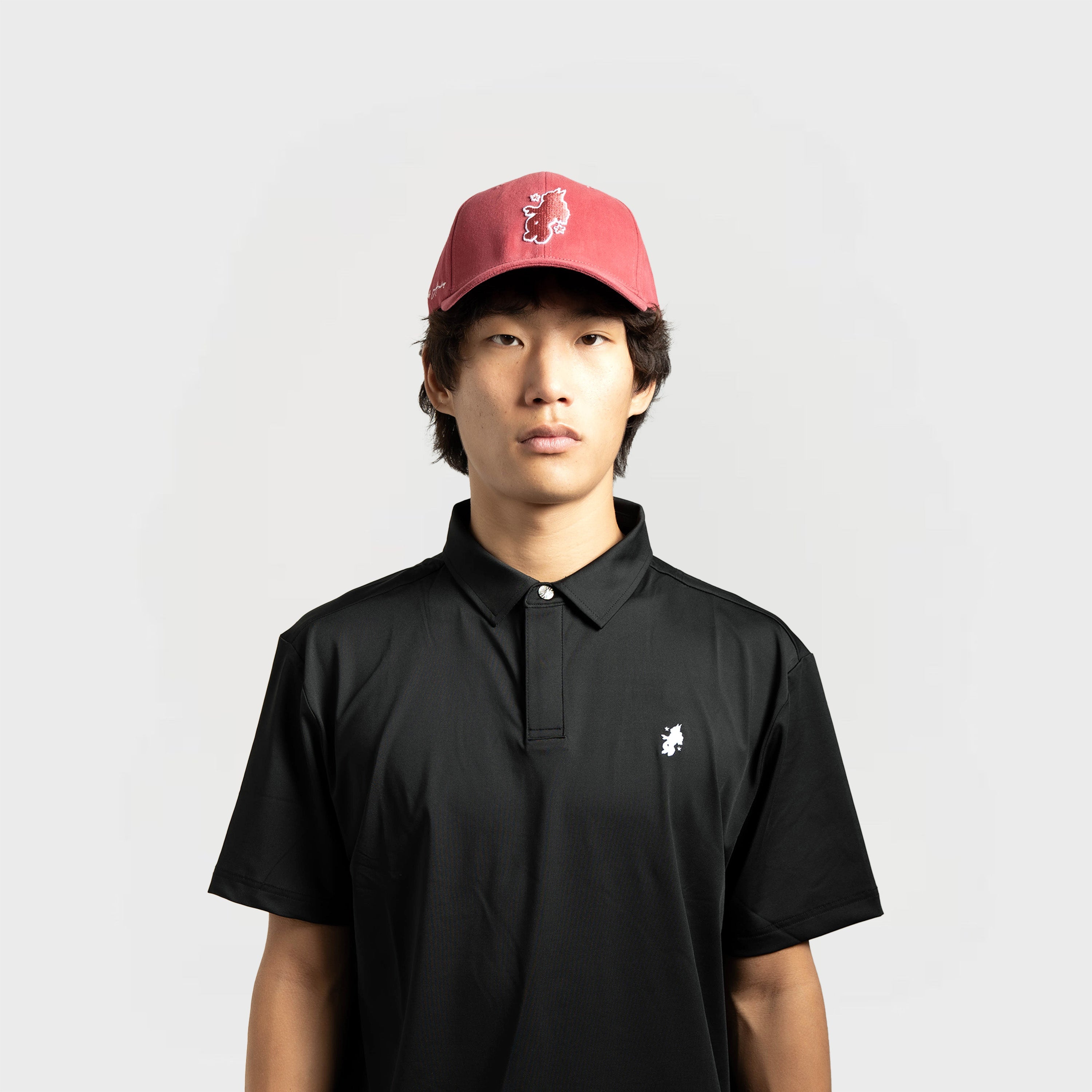 PLUTO GOLF ACADEMY HAT | CRIMSON