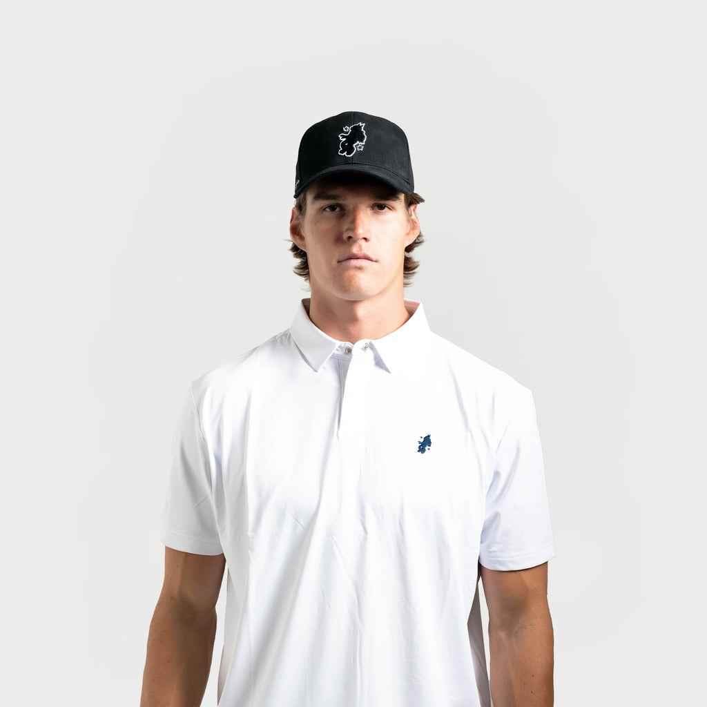 PLUTO GOLF ACADEMY HAT | BLACK