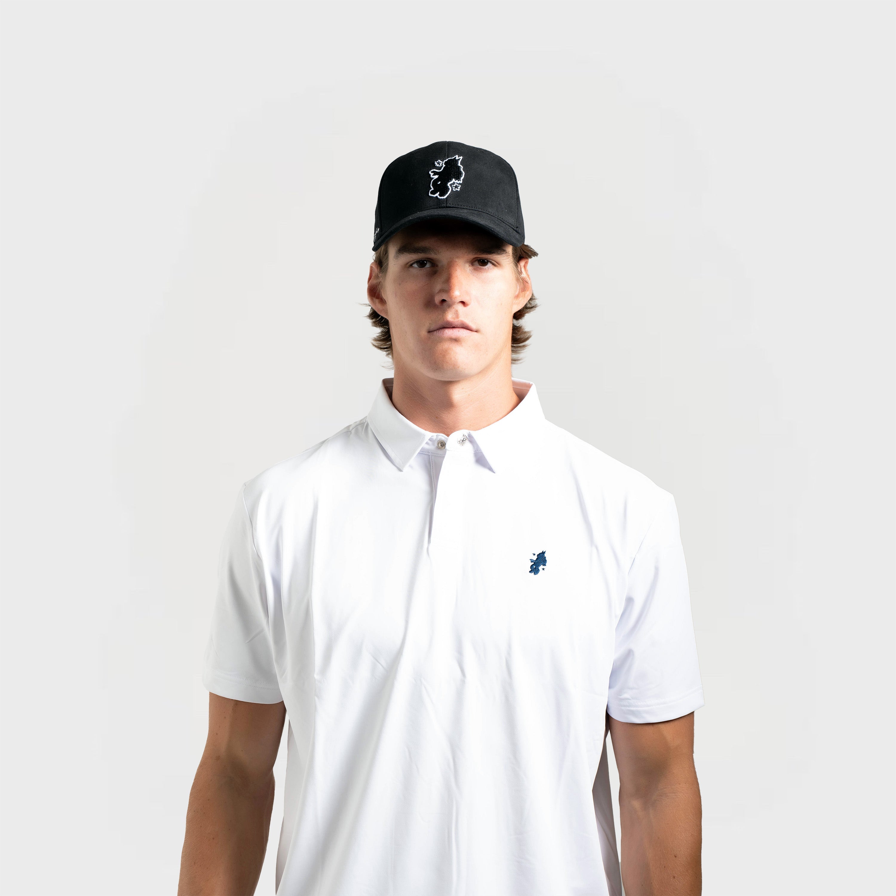PLUTO GOLF ACADEMY HAT | BLACK