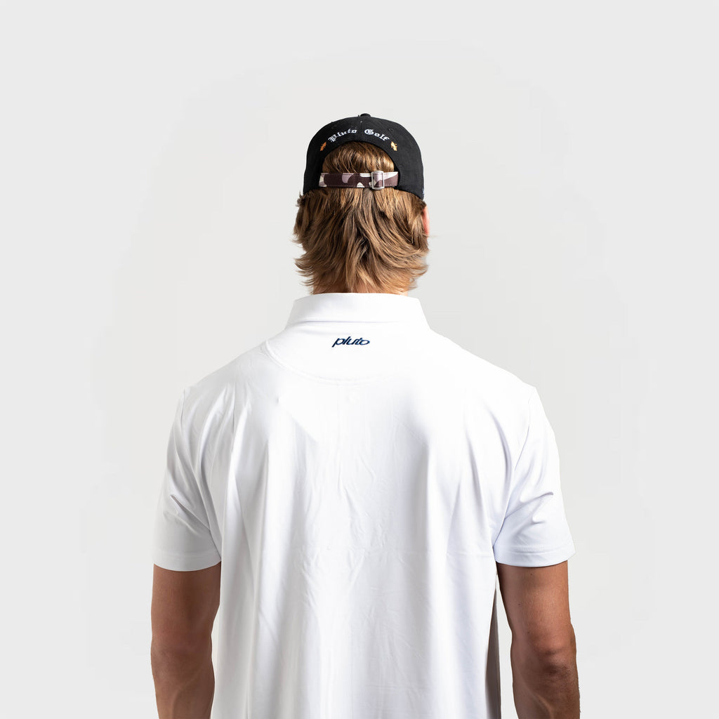 PLUTO GOLF ACADEMY HAT | BLACK