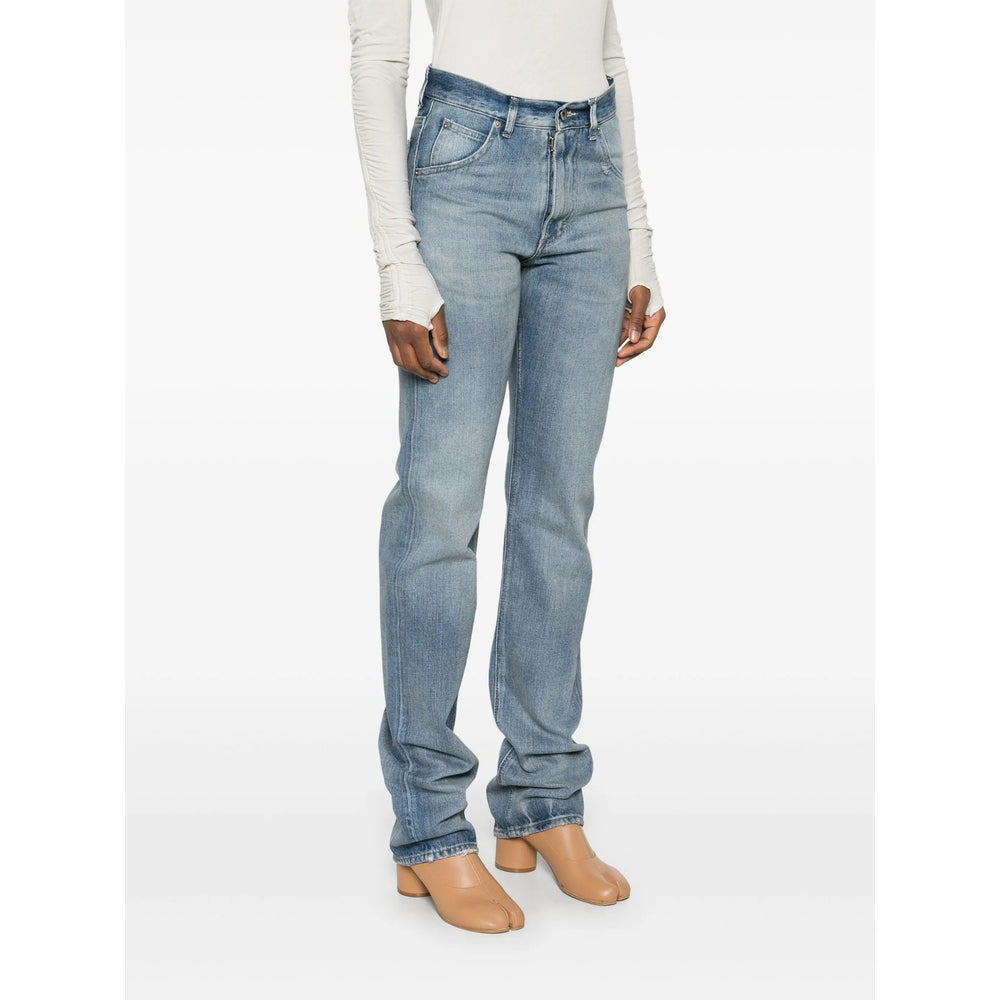Maison Margiela Blue Denim - Slim-Fit Jeans Men