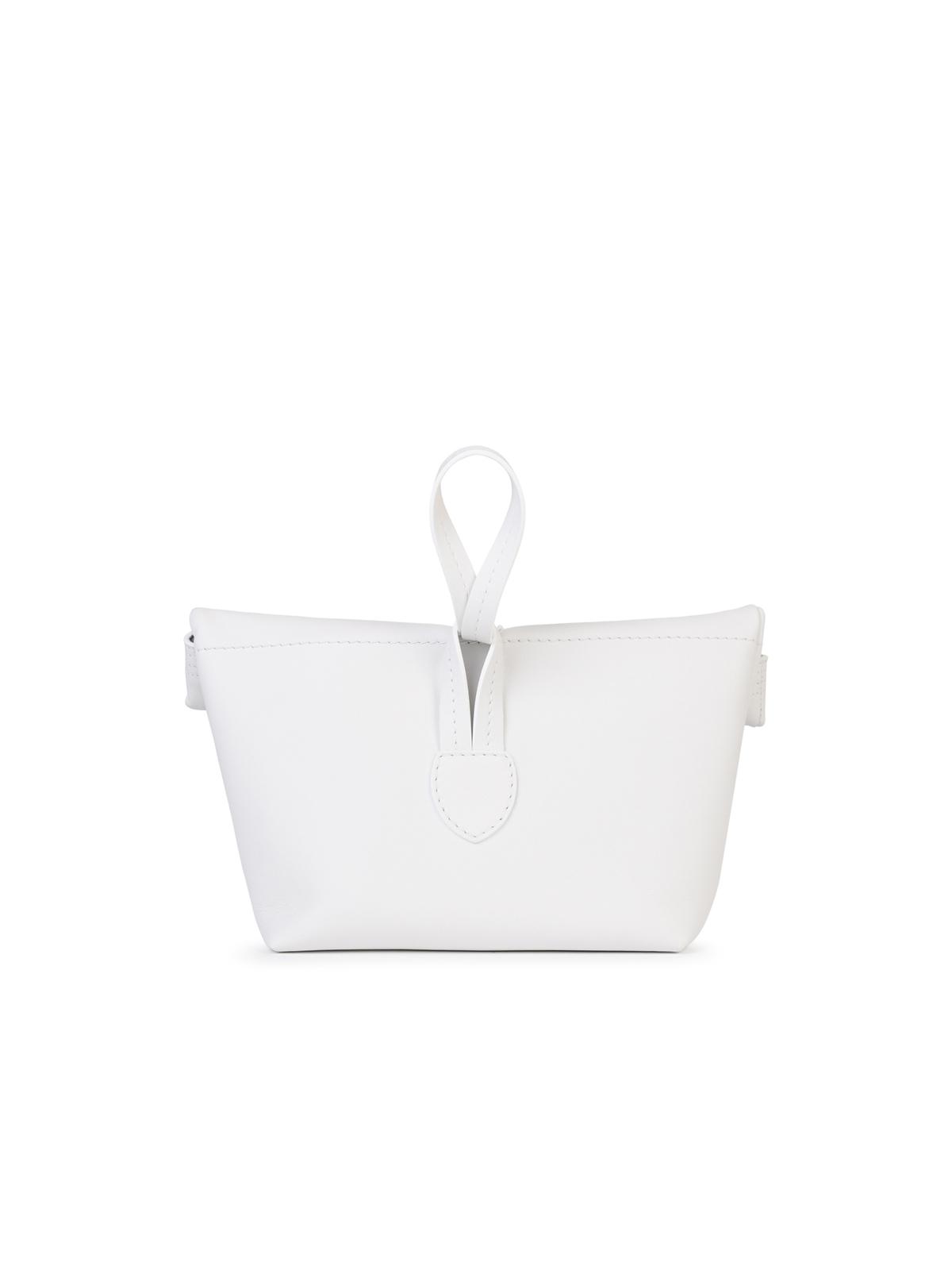 Maison Margiela White Leather Clutch Women