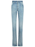 Maison Margiela 'Straight' Light Blue Denim Jeans Women