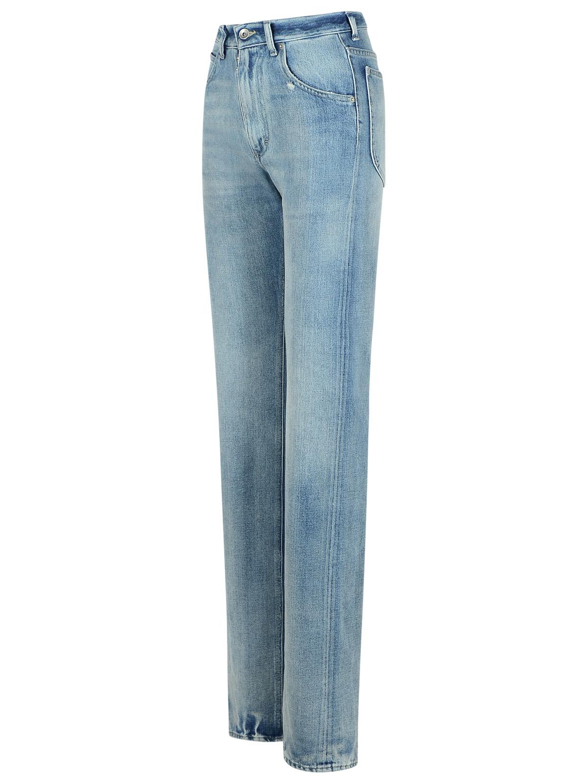 Maison Margiela 'Straight' Light Blue Denim Jeans Women