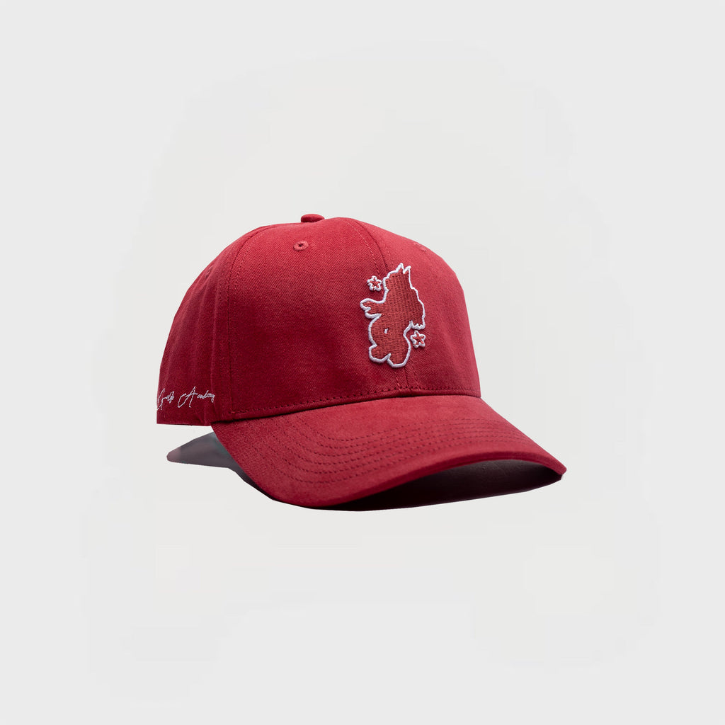 PLUTO GOLF ACADEMY HAT | CRIMSON