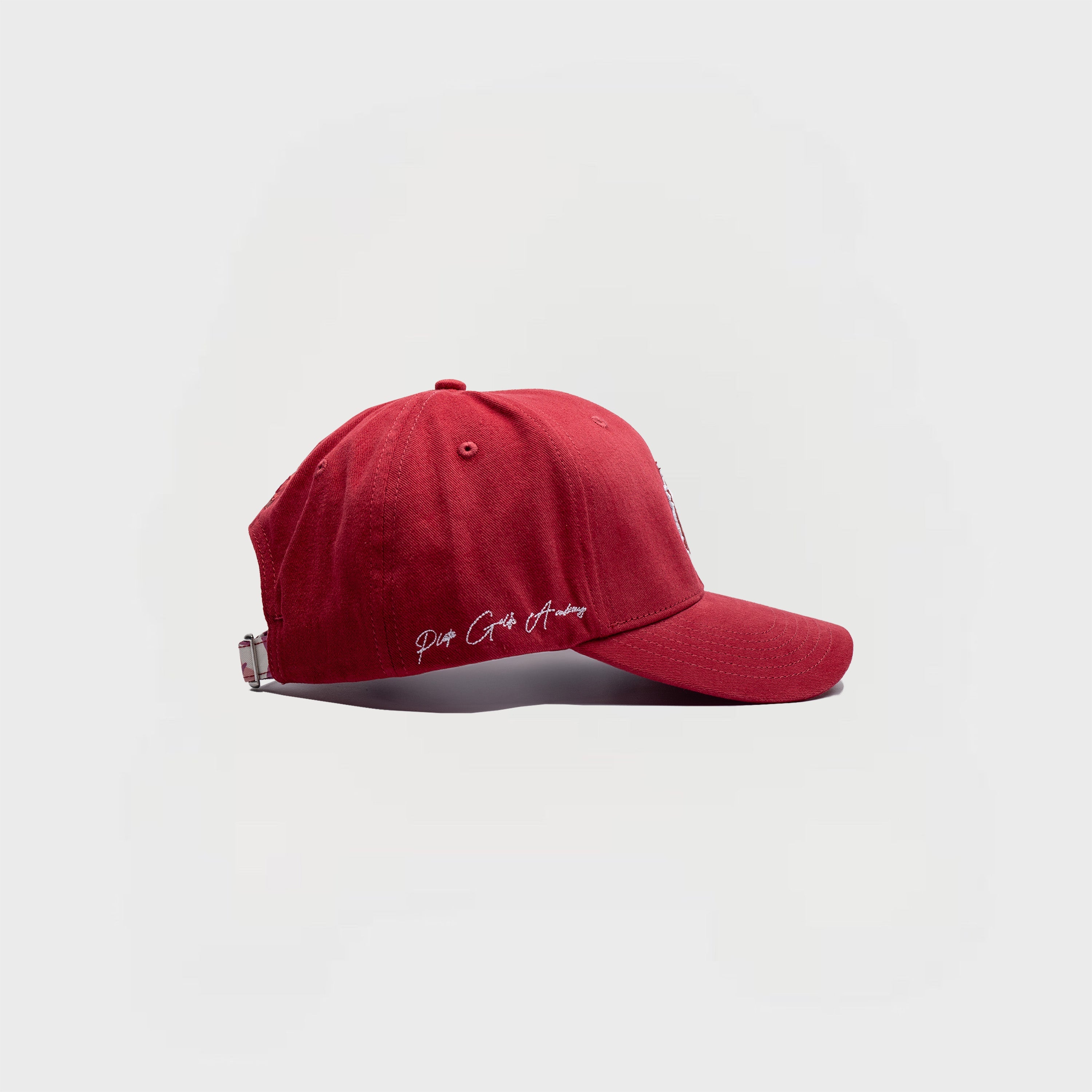 PLUTO GOLF ACADEMY HAT | CRIMSON