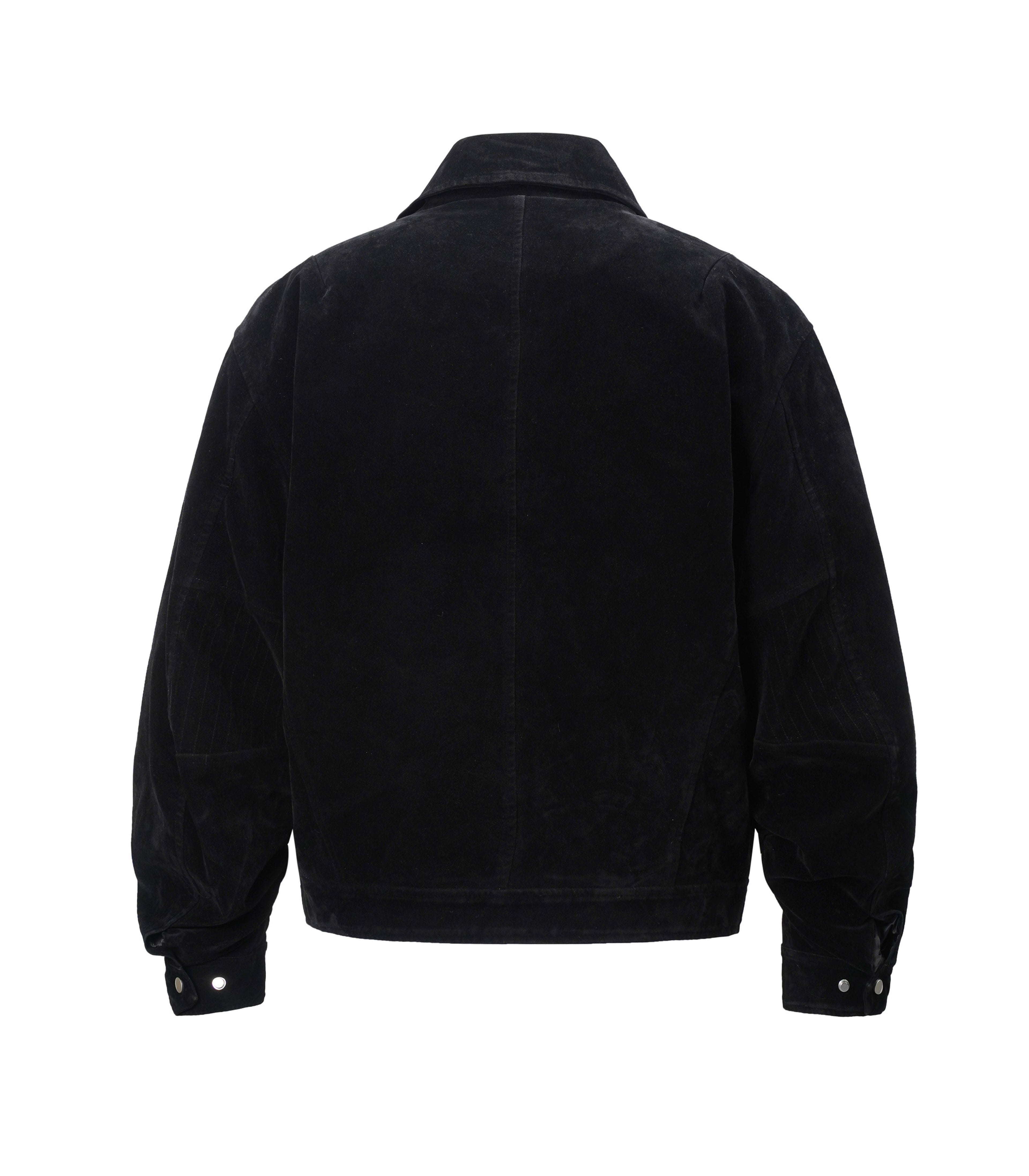 NOIR SUEDE WORK JACKET