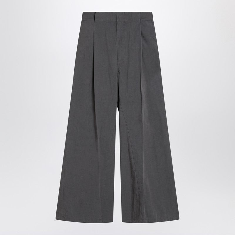Maison Margiela Charcoal Grey Pleated Trousers Women