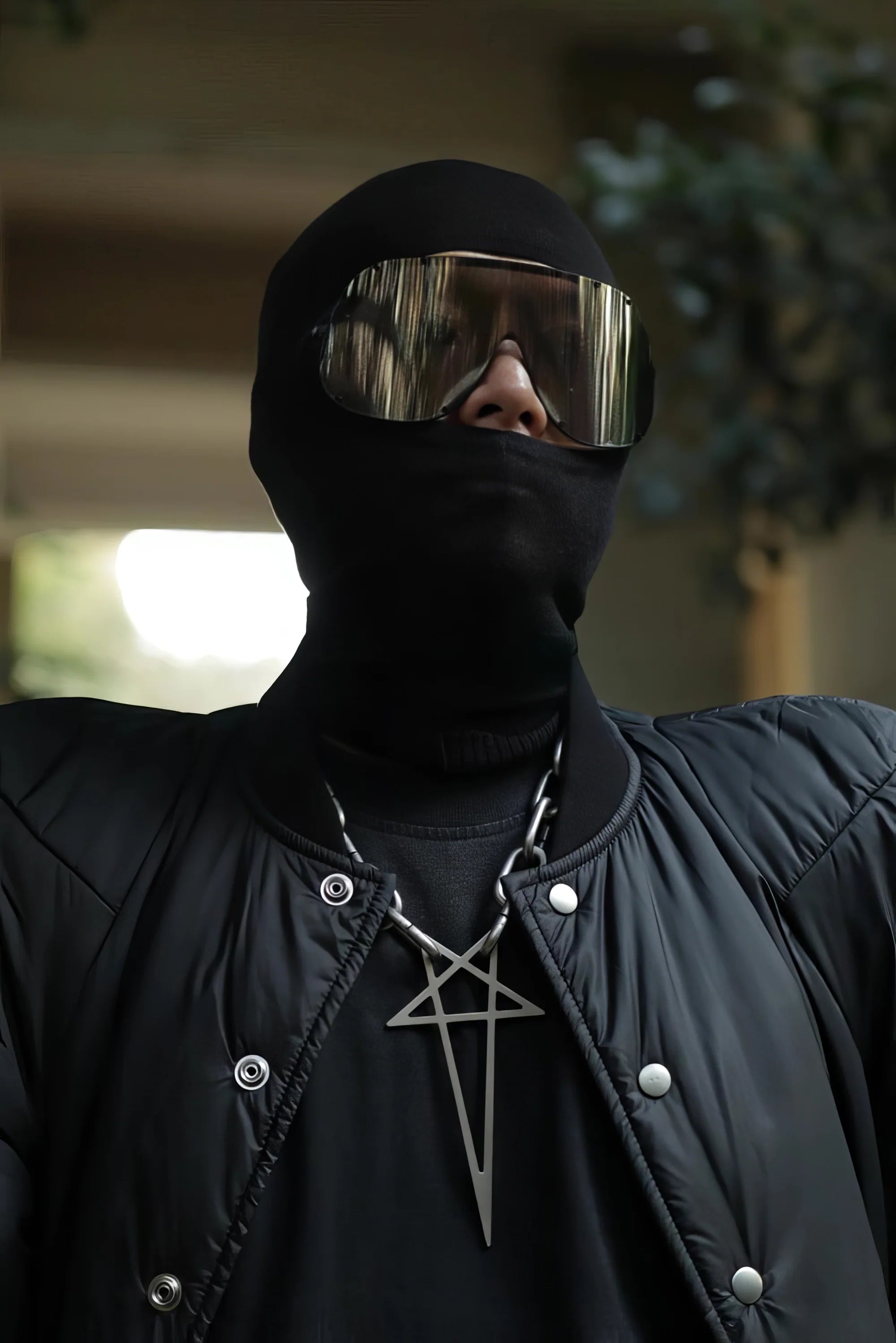 Metal Street Style Necklace Set