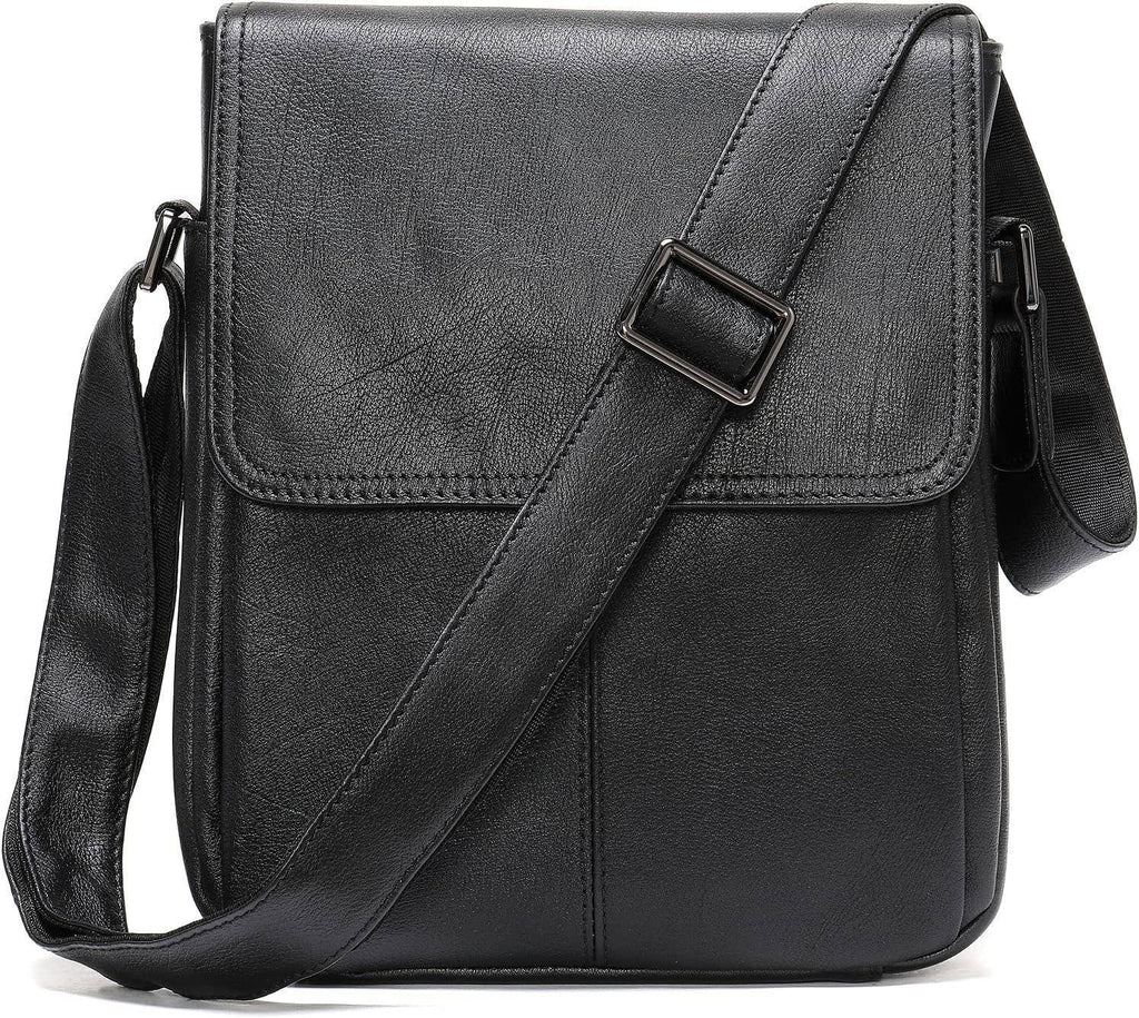 Men’s Leather Sling Bag – Professional Commute