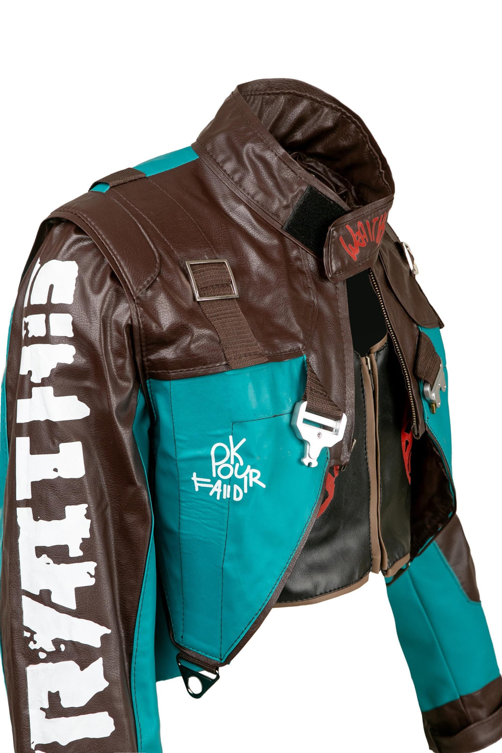 Legendary Wraiths Bolero Jacket Futuristic Cyberpunk Jacket -Handcrafted by Ox and Bulls for Cosplay