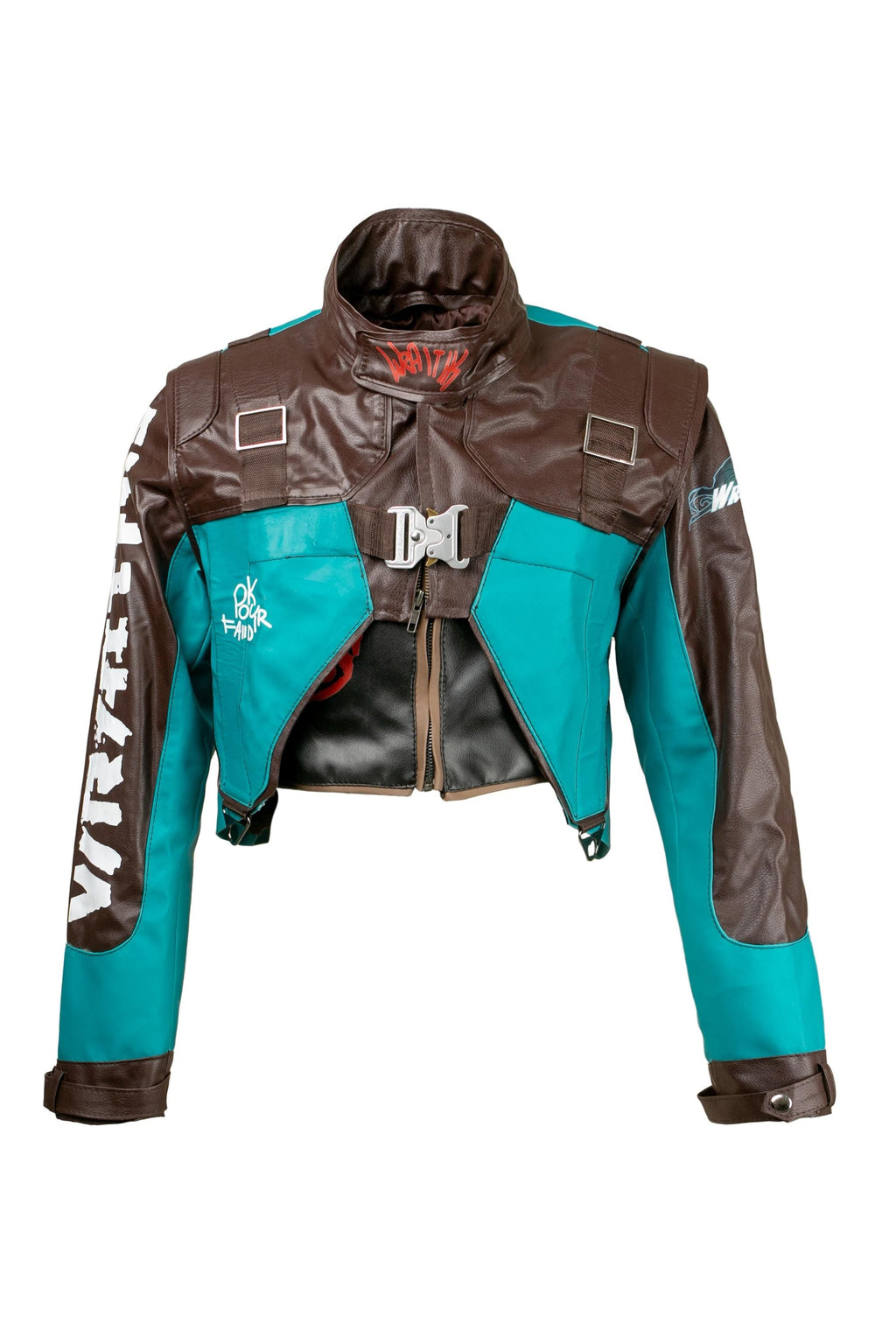 Legendary Wraiths Bolero Jacket Futuristic Cyberpunk Jacket -Handcrafted by Ox and Bulls for Cosplay
