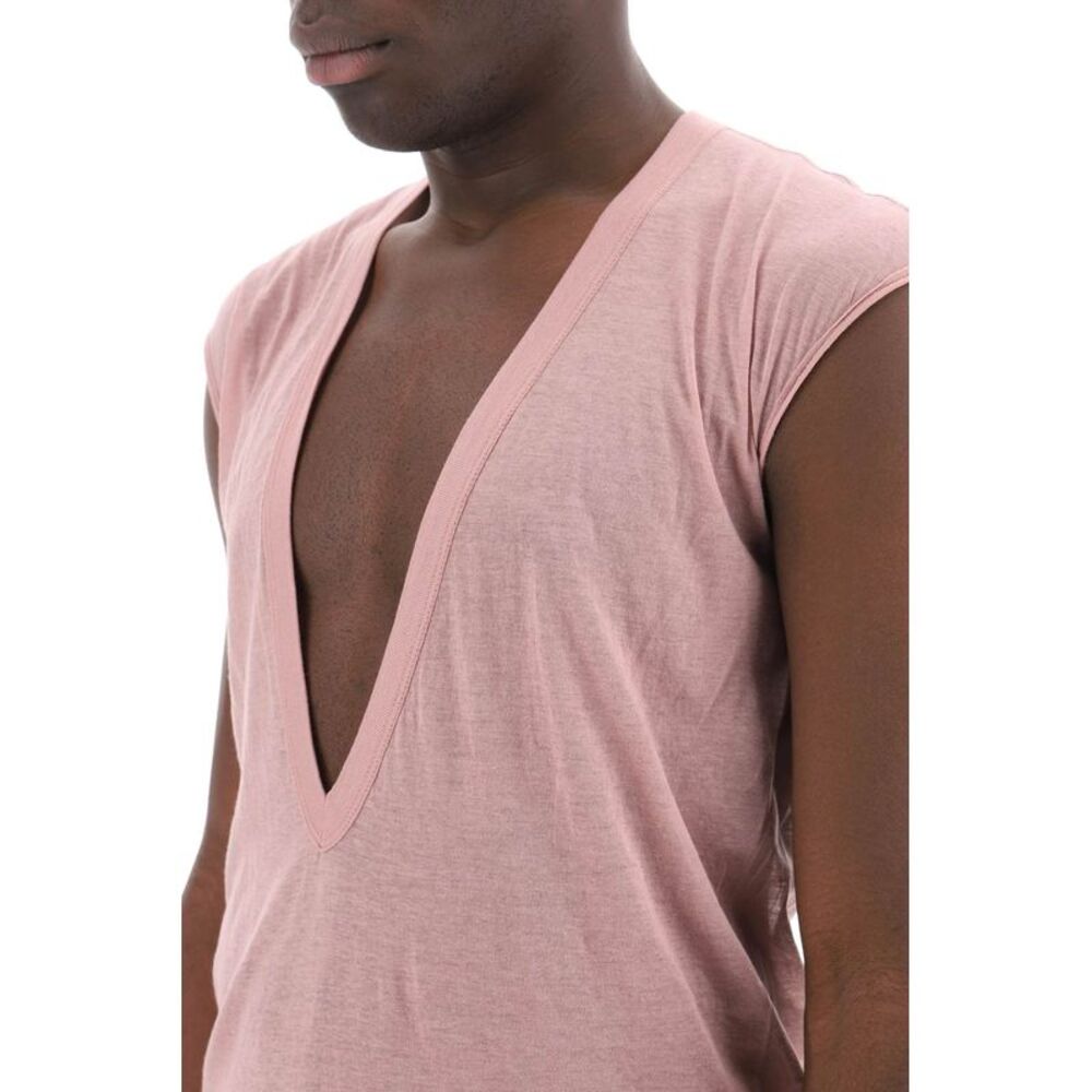 Rick Owens Men Organic Cotton Dylan Top For