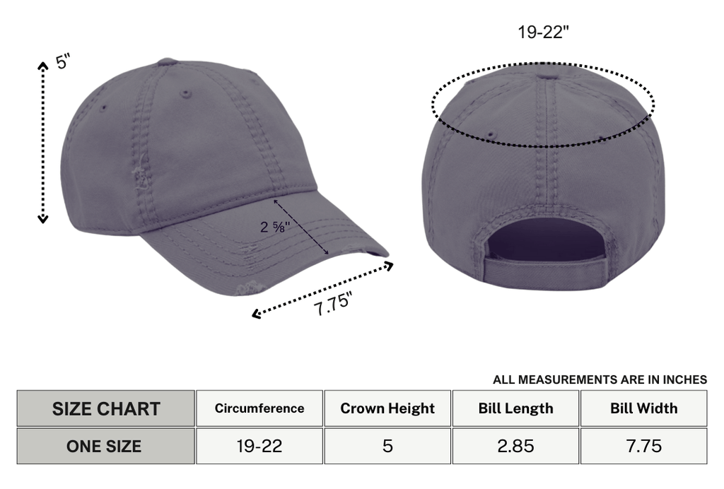 Rock On Skeleton Distressed Dad Hat