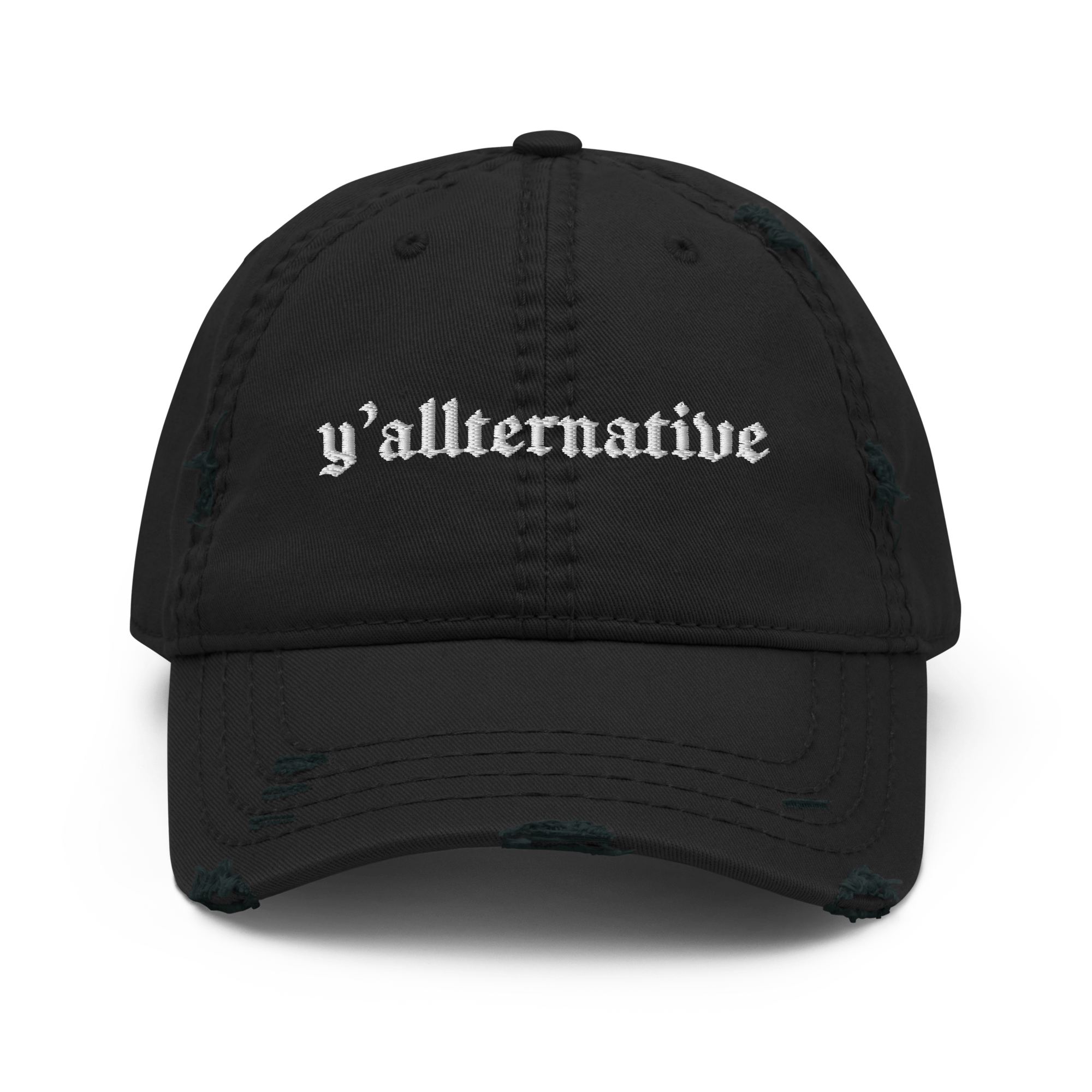 Y'allternative Distressed Dad Hat