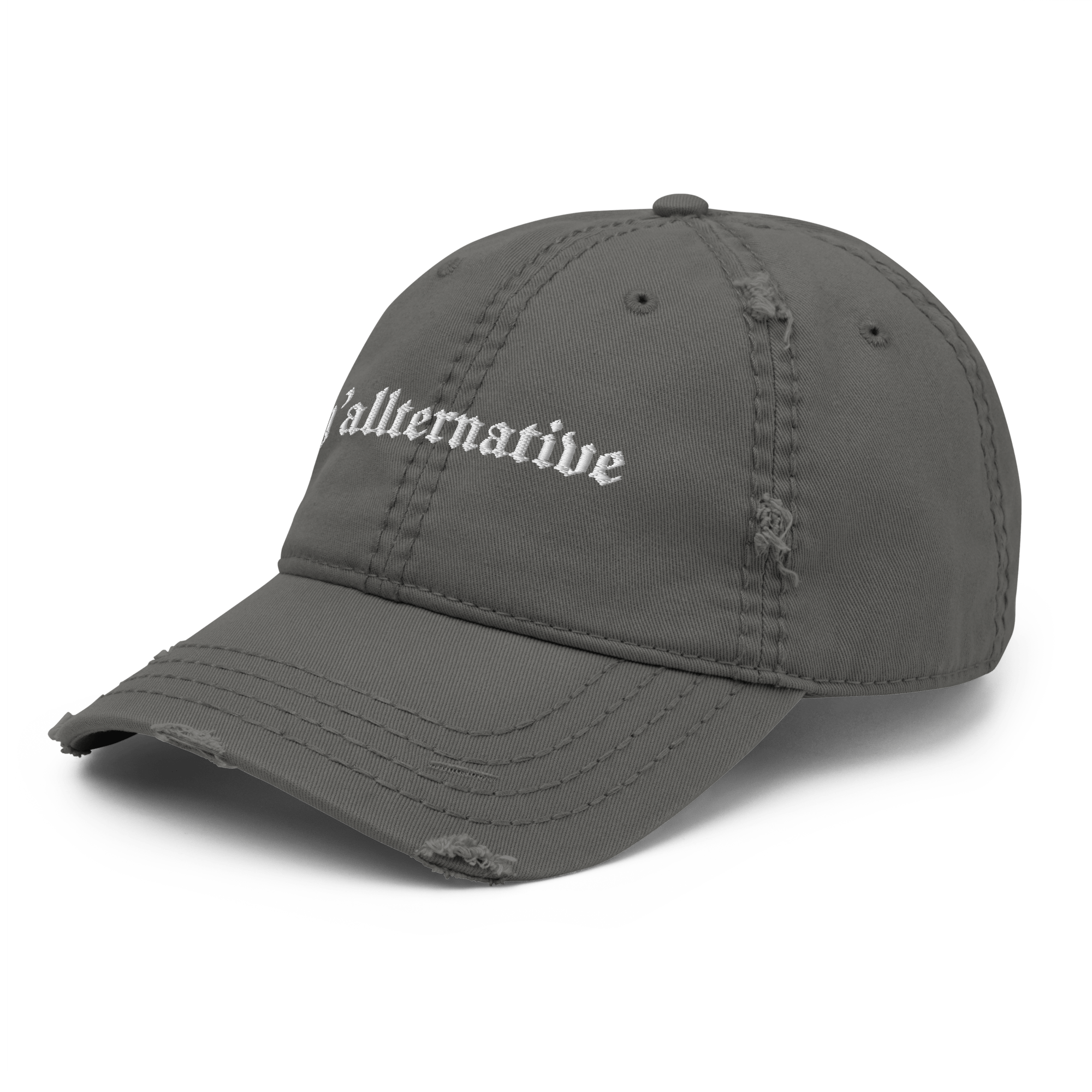 Y'allternative Distressed Dad Hat